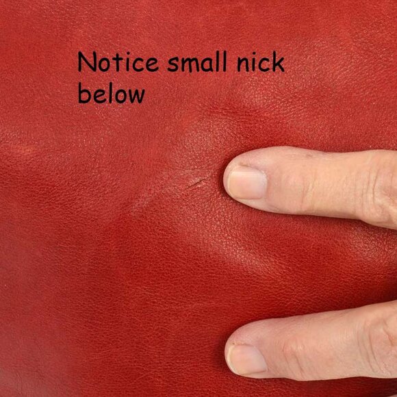 Marino Orlandi Large Dark Red Leather Bucket Bag Made in Italy - Picture 16 of 17